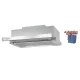 Cata - Páraelszívó TFH-6630/A X LED brushless inox + hűtőtáska