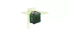 BOSCH 0603663E01 UniversalLevel 360 Keresztvonalas zöld szintezőlézer + TT 150 Állvány + MM 3 Univerzális tartóállvány + 4 db 1,5 V-os LR6 (AA)