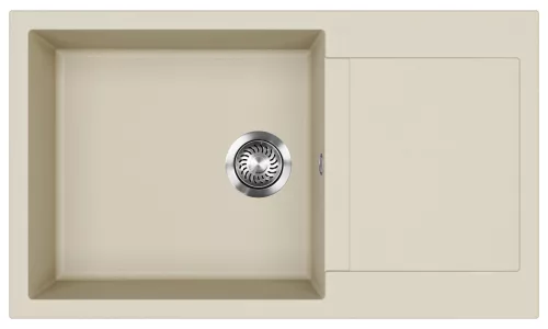 EVIDO Cubo XL 6S compact granitový dřez 860x500 mm, béž