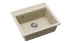 EVIDO Quadro 6 granitový dřez 562x510 mm, béž