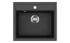 EVIDO Quadro 6 granitový dřez 562x510 mm, antracit