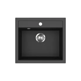 EVIDO Quadro 6 granitový dřez 562x510 mm, antracit