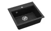 EVIDO Quadro 6 granitový dřez 562x510 mm, antracit