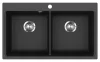 EVIDO Quadro 9 granitový dřez 860x510 mm, antracit