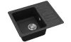 EVIDO Home 45S compact granitový dřez 575x460 mm, antracit