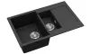 EVIDO Cubo 6S compact granitový dřez 800x500 mm, antracit