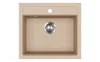 EVIDO Quadro 6 granitový dřez 562x510 mm, avena