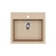 EVIDO Quadro 6 granitový dřez 562x510 mm, avena