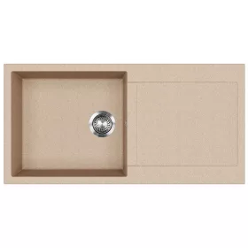 EVIDO Cubo XL 6S granitový dřez 1000x500 mm, avena