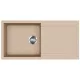 EVIDO Cubo XL 6S granitový dřez 1000x500 mm, avena