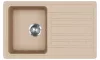 EVIDO Home 45S granitový dřez 765x460 mm, avena