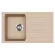 EVIDO Home 45S granitový dřez 765x460 mm, avena