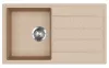 EVIDO Easy 45S granitový dřez 760x440 mm, avena