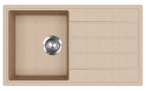 EVIDO Easy 45S granitový dřez 760x440 mm, avena
