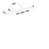 FALMEC VIRGOLA NO-DROP TOUCH beépíthető páraelszívó, 90 cm, fekete