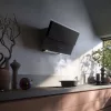 FALMEC VERSO fali páraelszívó, 55 cm, fekete üveg