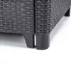 Claire VIII 8 személyes sarokgarnitúra párnatartós asztallal