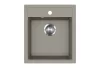 EVIDO Easy 45 granitový dřez 460x515 mm, platinová