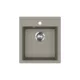 EVIDO Easy 45 granitový dřez 460x515 mm, platinová