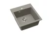 EVIDO Easy 45 granitový dřez 460x515 mm, platinová