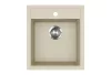 EVIDO Easy 45 granitový dřez 460x515 mm, béž