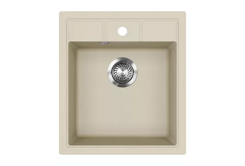 EVIDO Easy 45 granitový dřez 460x515 mm, béž