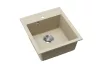 EVIDO Easy 45 granitový dřez 460x515 mm, béž