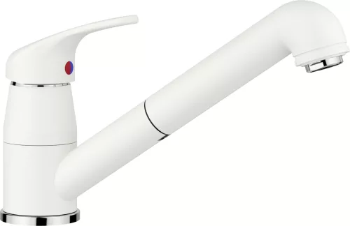 BLANCO DARAS-S kuchyňská baterie s výsuvnou sprchovou hlavicí, bílá