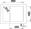 BLANCO METRA 45 S Compact antracit bez excentru