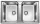 BLANCO LEMIS 8-IF 1 otvor pro bateriikal