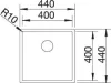 BLANCO CLARON 400-U DX