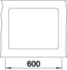 BLANCO SUBLINE 500-F antracit bez excentru