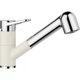 BLANCO WEGA-S II krémová bílá / chrom HD
