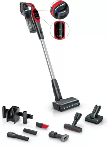Bosch BBS931PET Akkumulátoros porszívó Unlimited 9 Piros