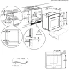 AEG BEB351110M Beépíthető sütő gőz funkcióval  | Inox
