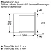 Bosch BFL623MB4 Home Connect vestavný mikrovlnná trouba