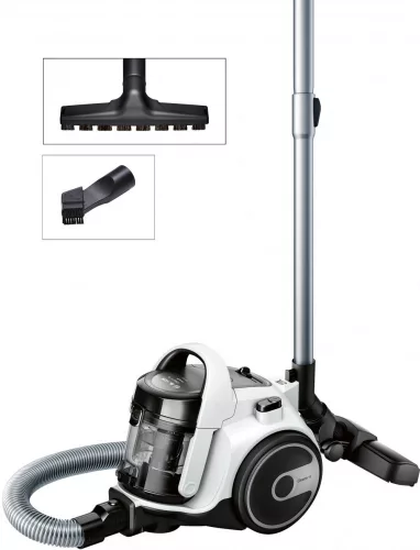 Bosch BGS05A222 Serie 2 Fehér Kompakt Porzsák Nélküli Porszívó