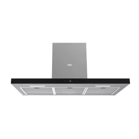   EVIDO LINE 90B T-shape fali páraelszívó, 90 cm, inox/fekete üveg, érintőszenzor