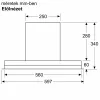 Bosch DBB67AM60 Serie 4 Beépíthető Páraelszívó
