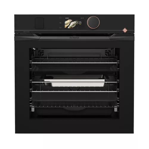 De Dietrich kombinált pirolitikus gőzsütő, 73 l, 19 funkció, 135 auto recept, TFT, heritage
