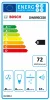 Bosch DWB95CC60 LED nástěnný kurtos paraelszivo —, B energiaosztály