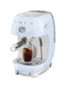 SMEG ESPRESSO KÁVÉFŐZŐ COLD BREW FUNKCIÓVAL, retro, világoskék