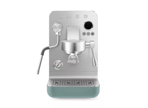 SMEG MINIPRO FÉLPROFESSZIONÁLIS KÁVÉFŐZŐ, Collezione design, matt smaragdzöld