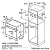 Bosch HBG7321B1 Home Connect vestavný trouba