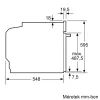 Bosch HBG7341B1 Home Connect vestavný trouba