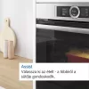 Bosch HSG636ES1 Serie 8 Nerez Kombinált Gőztrouba