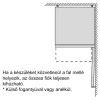 Bosch KGN39VLEB NoFrost alulmrazáks kombinalt chladnička