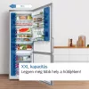 Bosch KGN49LBCF NoFrost alulmrazáks kombinalt chladnička