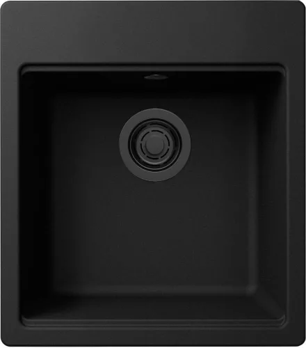 ELLECI - dřez Time 102 G40 Nero fekete tartozékokkal
