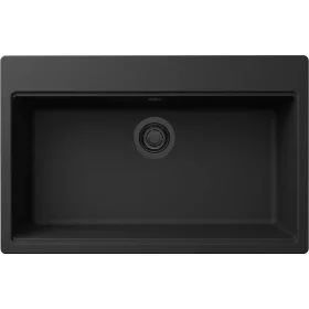 ELLECI – Dřez Time 130 G40 Nero s černými doplňky